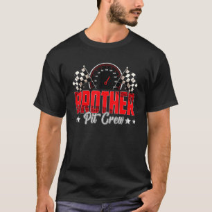 Brother Pit Crew Tävling Födelsedagsfest Tävla F T Shirt