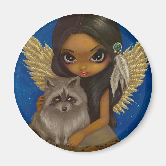 "Brother Raccoon" Magnet (Framsidan)