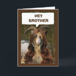 "BROTHER" REDO ATT CELEBRAGE DIN BIRTHDAY KORT<br><div class="desc">TACK FÖR ATT STOPPA MED ETT AV MINA ÅTTA LAGER!</div>