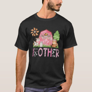 Brother Rosa Farm Animal Birthday Kids Matching Fa T Shirt