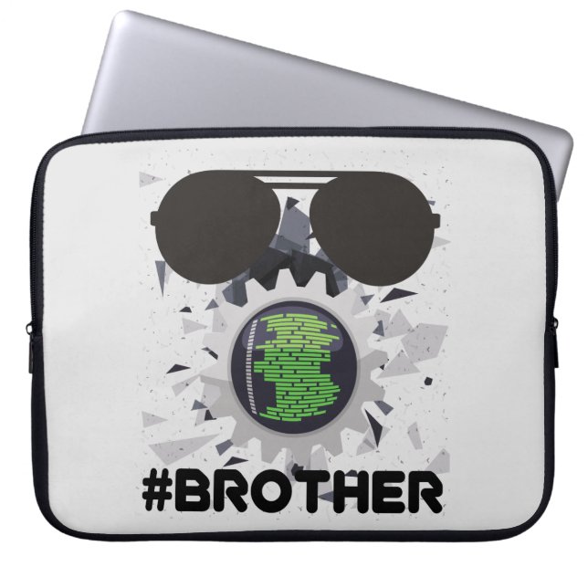 Brother´s watching. laptop fodral (Framsidan)