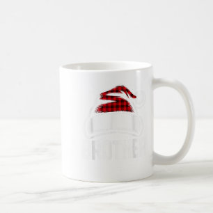 Brother Santa Red Plade-julfamiljen Matching Kaffemugg