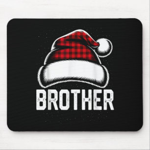 Brother Santa Red Plade-julfamiljen Matching Musmatta