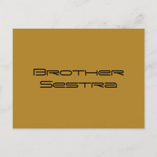 Brother SESTRA Orphan Black, transgender clone, ge Vykort