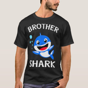 Brother Shark Gift Cute Baby Shark Design Family T Shirt