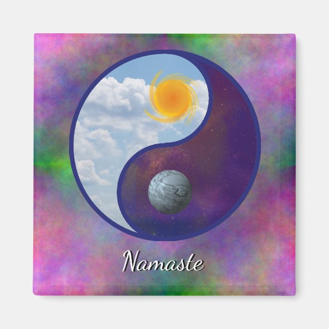 Brother Sol, Syster Måne Namaste Magnet (Framsidan)