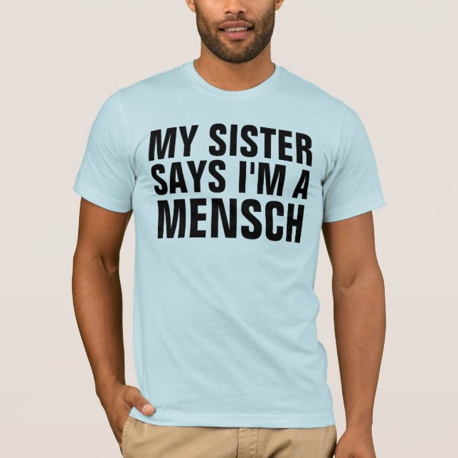BROTHER T-SHIRTS JEWISH MENSCH (Framsida)