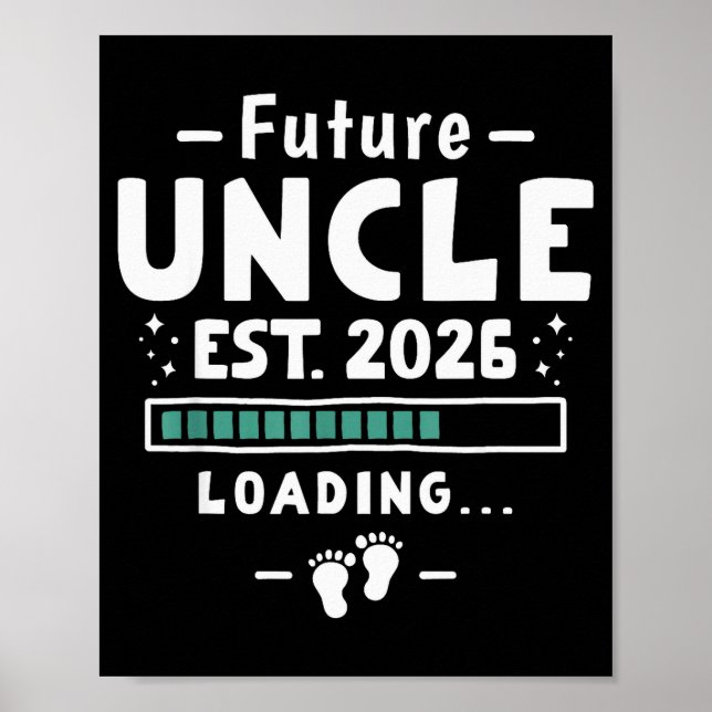 Brother To Uncle Pregnancy Announcement - Future U Poster (Framsidan)
