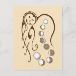 Brother Uggla : Sister Måne vykort