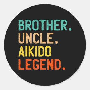 BROTHER UNCLE AIKIDO LEGEND COOLA UNCLE MARTIAL RUNT KLISTERMÄRKE