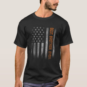 Brother USA flagga Far dag Gift från dotter S T Shirt