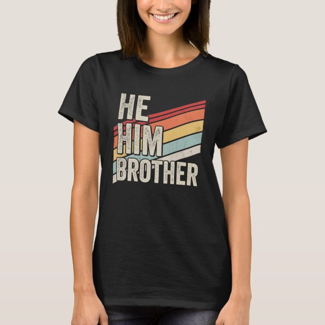Brother Valentine Citote Han Him Brother T Shirt (Framsida)