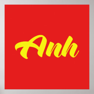 Brother-vietnamesiska - Anh ~ Tiô ng Viet-språket Poster