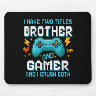 Brotherand Gamer Pixel Konsol TV-spelsspelare G Musmatta