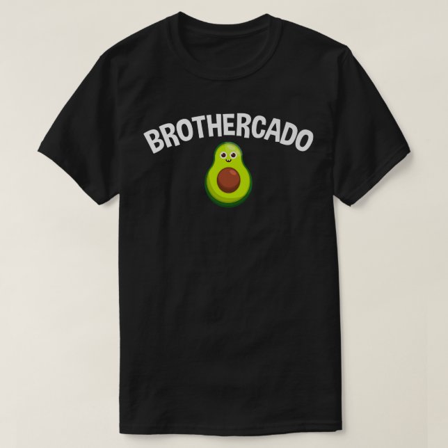 Brothercado Funny Avocado Brother Sibilings Tee (Design framsida)