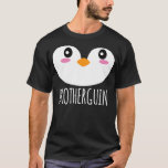 Brotherguin Penguin Baby Shower Brother Funny T Shirt<br><div class="desc">Denna premieartikel ligger så nära perfekten som möjligt. Den är optimerad för alla typer av utskrifter och kommer snabbt att bli din favoritprodukt. Mjuk,  bekväm och varaktig,  detta är ett klart måste- och</div>