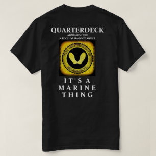 BROTHERHOOD BÖRJAR HÄR / DET ÄR EN MARINE SAK T SHIRT