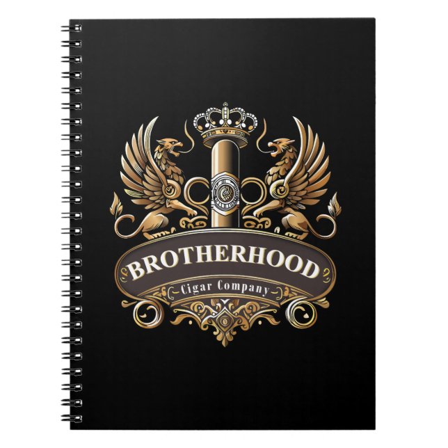 Brotherhood Cigar Company anteckningsbok (Framsidan)