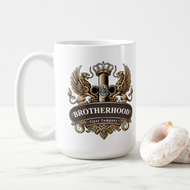 Brotherhood Cigar Company  Kaffemugg (Med munk)