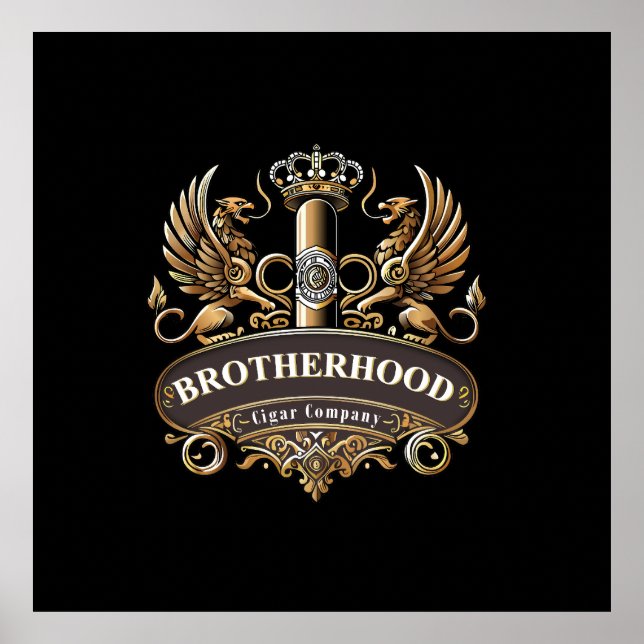Brotherhood Cigar Company Poster (Framsidan)