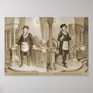 Brothers Ben och George Poster