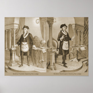 Brothers Ben och George Poster