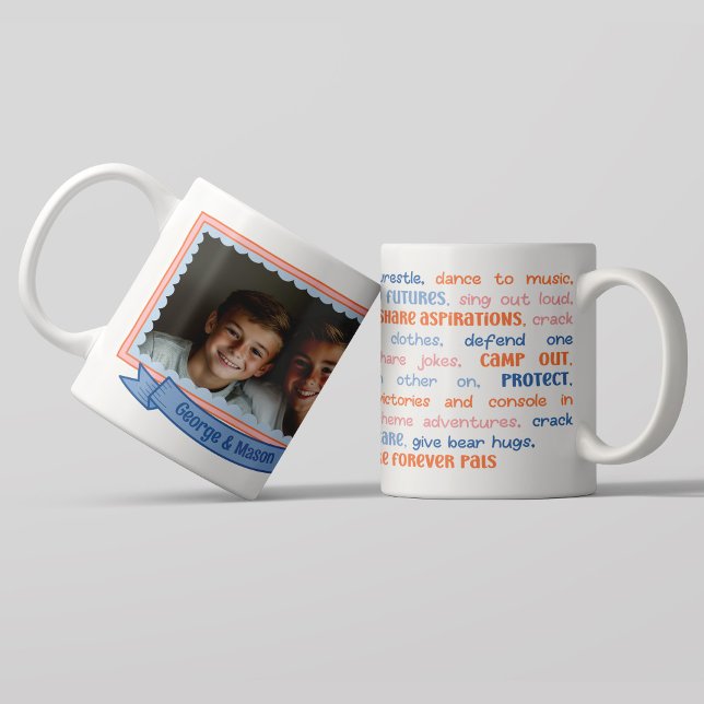 Brothers Heart touching & sentimental Coffee Mugg (Brothers Heartwarming Bond/ Gift for your brother)