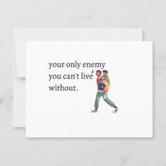 Brothers i Syskon Vykort