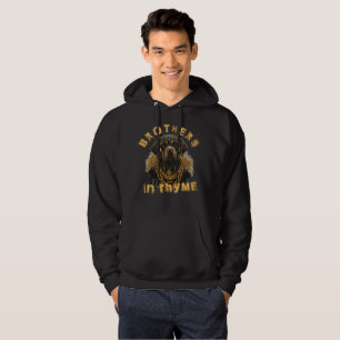 BROTHERS IN RHYME Lustig hip hop Hoodie