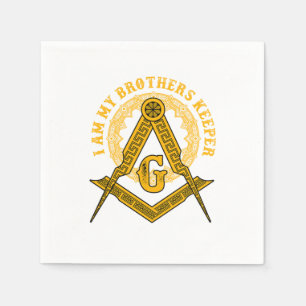 Brothers Keeper Illuminati Symbol Masonic Conspira Pappersservett