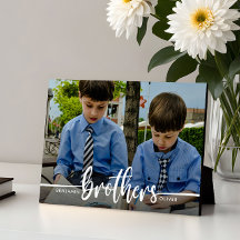 Brothers Script Modern Photo