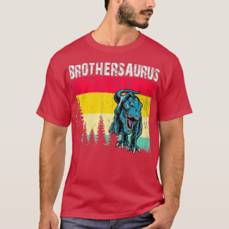 BrotherSaurus Big Brother T-Rex Dinosaur Gender Re T Shirt