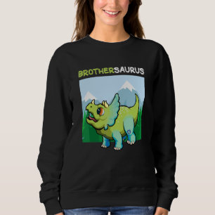 Brothersaurus Dinosaur Cute Kiddo Triceratops T Shirt