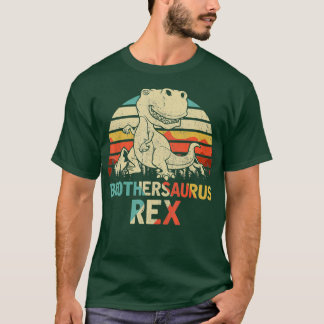Brothersaurus Rex Dinosaur Fars dag T Shirt