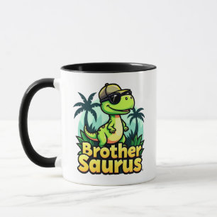 Brothersaurus – Rolig Tecknad Dinosauriebror v3 Mugg