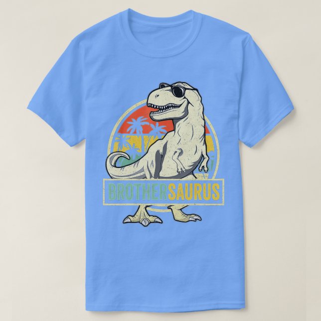Brothersaurus t Rex Dinosaur Brother Saurus Family Shirt (Design framsida)