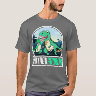 Brothersaurus T-Rex Dinosaur Saurus Brother Matchi T Shirt