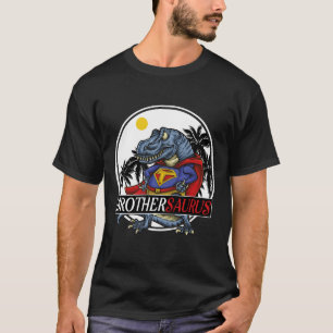 Brothersaurusfamiljens trex-matchning t shirt