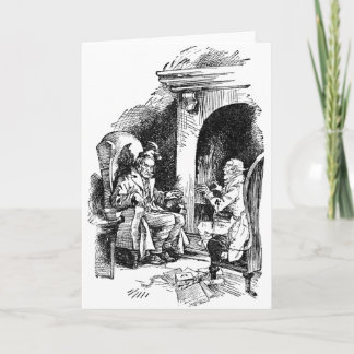 Brött av tre spritdrycker helgkort