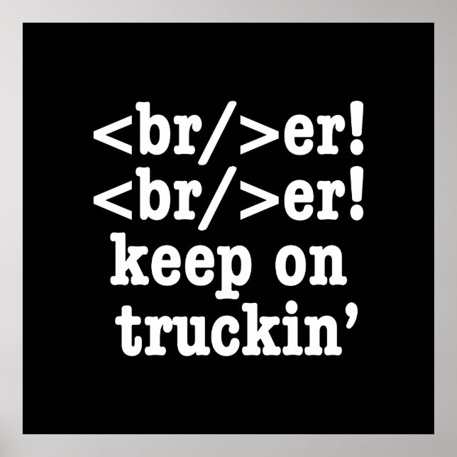 brott! behålla på lastbilskod // HTML-kod Poster (Framsidan)