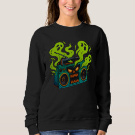 Brött graveyard Retro Boombox T Shirt