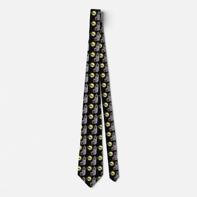 Brött hus Full Moon och Fladdermus Slips (Framsida)