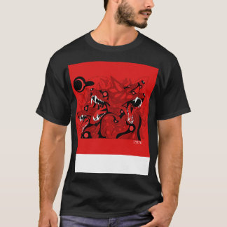 Brott i blod Cadejo-helvetet hound of cerberus hun T Shirt