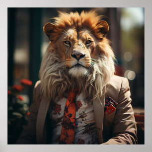 Brott mot Chef Lejont i Kostym och Tie Poster