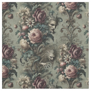 Brott mot Eldridge - Gothic Classic Tile Tyg