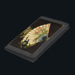 Brott mot orientaliskt Fläkt med Blommigt Design<br><div class="desc">Färgning av ett krimpat orientaliskt fläkt med blommigt. Med den svarta bakgrunden kan färg på fläkt stoppa utskriften. Håll ut den här på väggen och njut!</div>