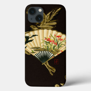 Brott mot orientaliskt Fläkt med Blommigt Design