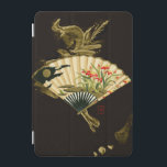 Brott mot orientaliskt Fläkt med Blommigt Design iPad Mini Skydd<br><div class="desc">Färgning av ett krimpat orientaliskt fläkt med blommigt. Med den svarta bakgrunden kan färg på fläkt stoppa utskriften. Håll ut den här på väggen och njut!</div>