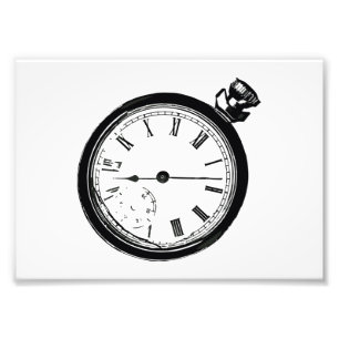 Brott Pocket Watch Fototryck
