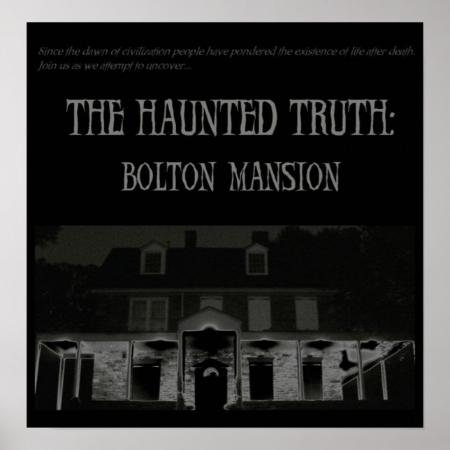 Brött sanning: Bulton Mansion Poster (Framsidan)
